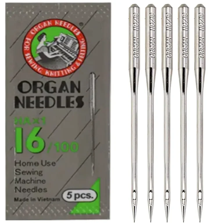 خرید سوزن چرخ خانگی جعبه طوسی اصل 5 عددی- شماره 16