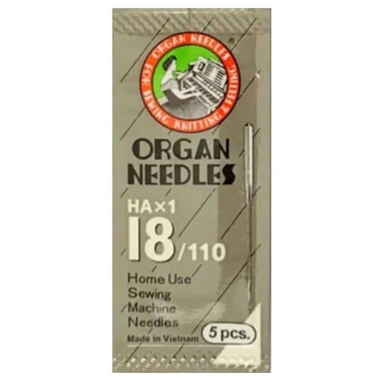 فروشگاه انلاین خرازی امین دوخت، خرید سوزن چرخ خانگی ارگان، خرید سوزن شماره 18